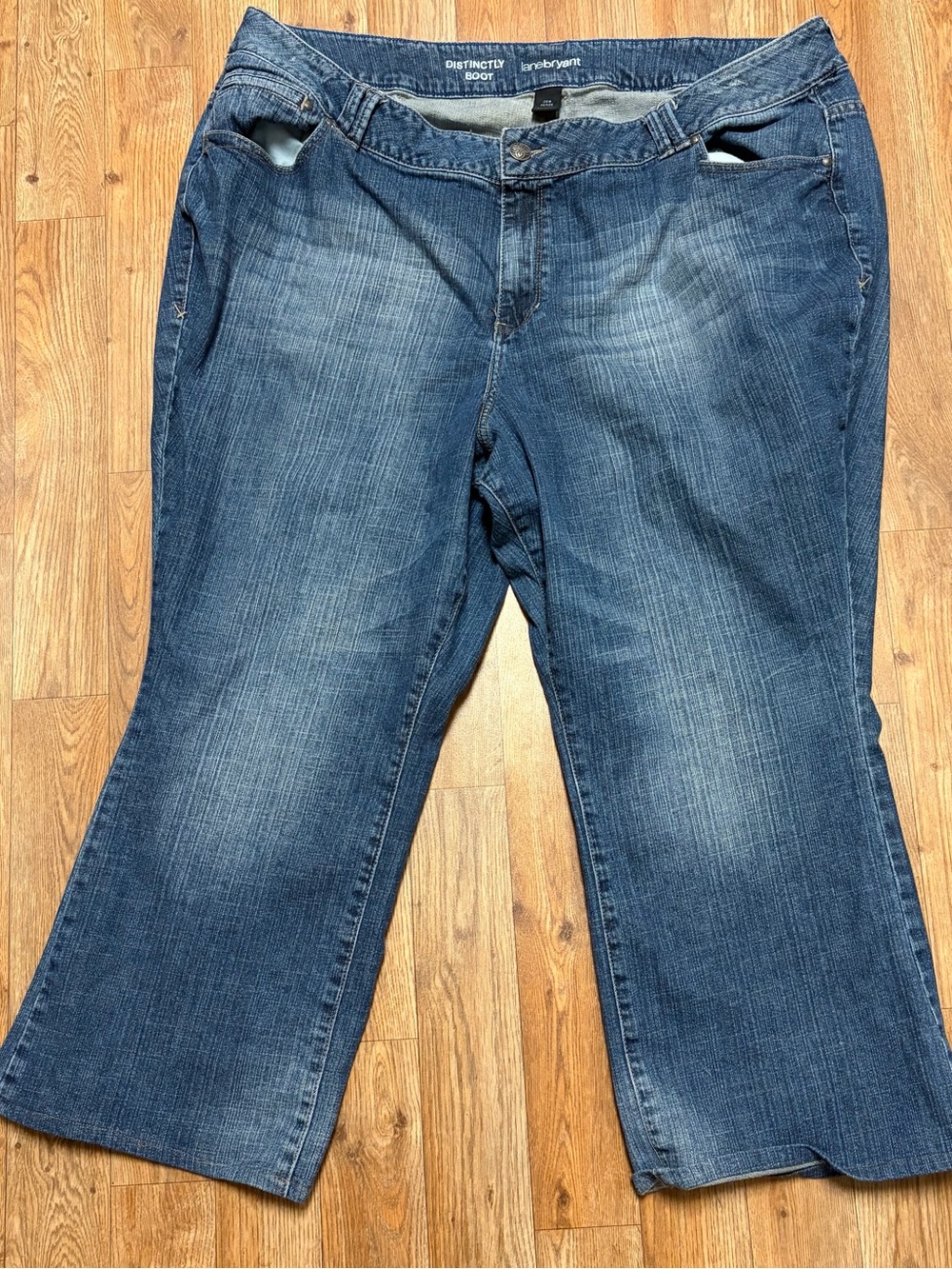Lane Bryant Blue Bootcut Stretch Jeans